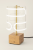 Stołowa lampa dekoracyjna Cloud mosiądz barwa neutralna dąb.png